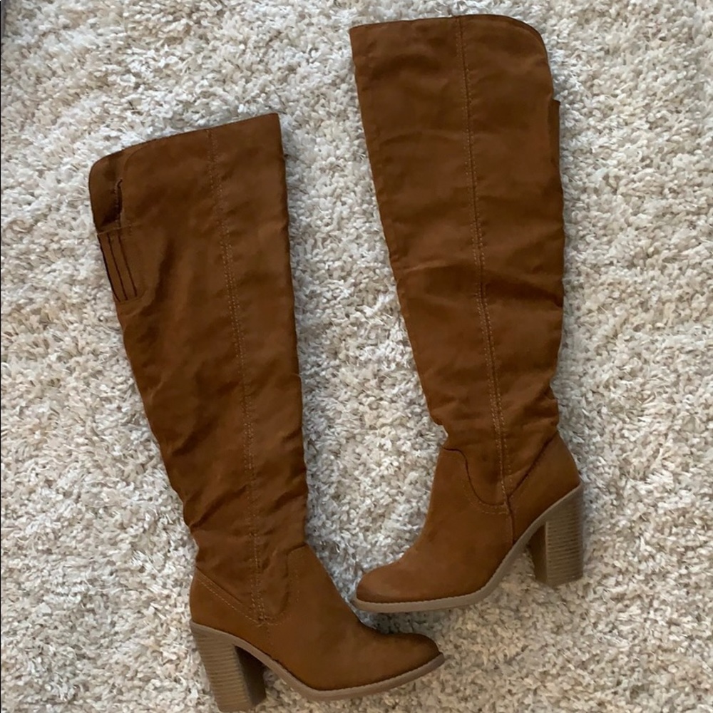 Dolce Vita Over The Knee Boots (Brown) Gem